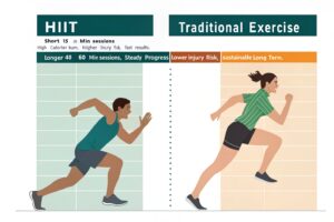 HIIT vs. Traditional Exercise