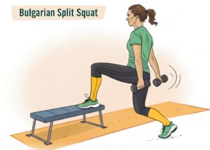 Bulgarian split squat
