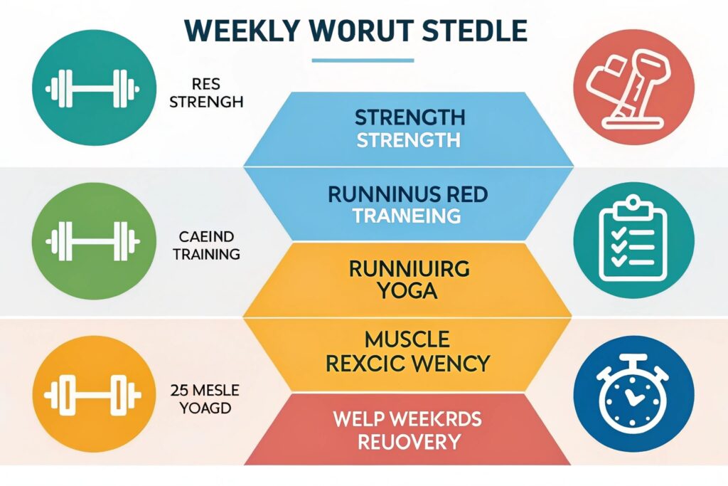 Optimal Weekly Workout Plan