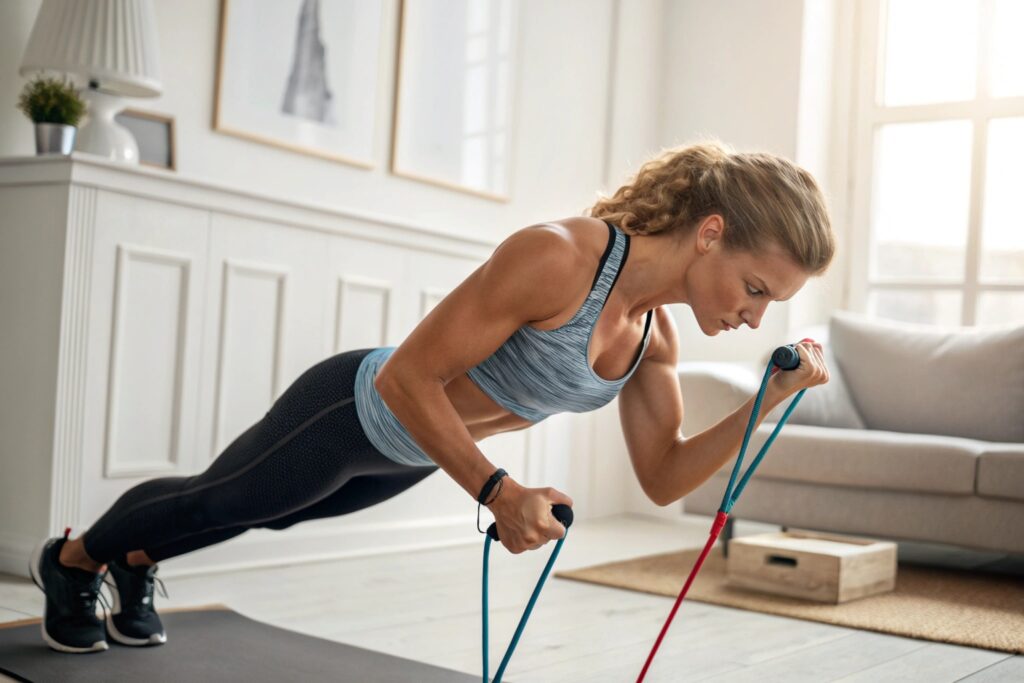 Resistance Band Arm Workout