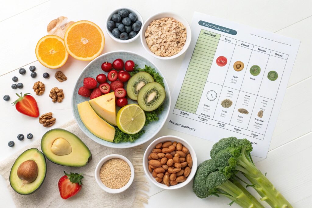 Diet Chart to Lose Belly Fat