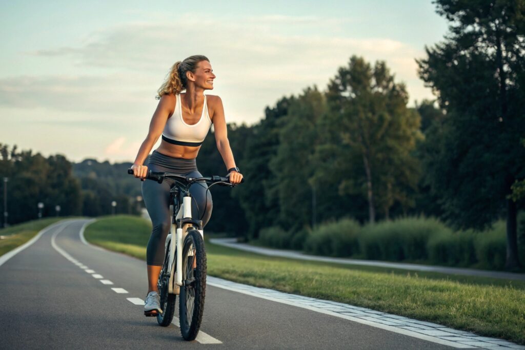 Bike Riding Reduces Belly Fat