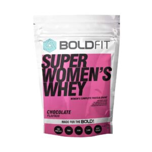 Boldfit Super Women's Whey Protein Powder For Women with Hair Skin and Nails support, No Added Sugar, Ideal for weight loss & slim body, Keto Friendly (500gm Chocolate)